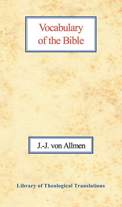 Vocabulary of the Bible